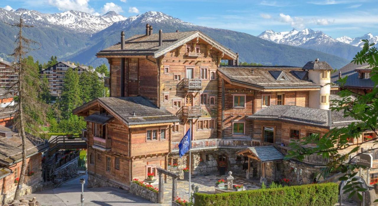 Hostellerie Du Pas De L'Ours "Relais Et Chateaux" Crans-Montana Exterior photo