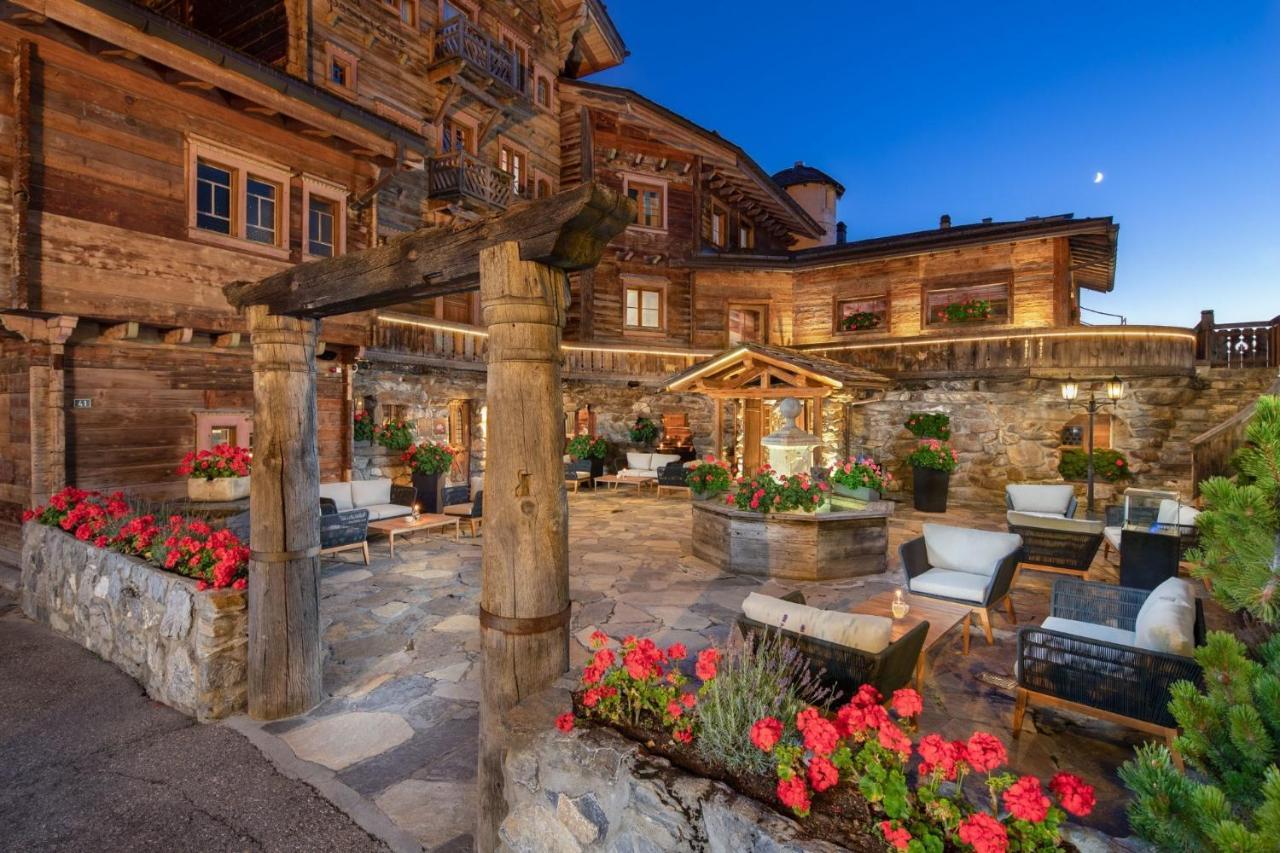 Hostellerie Du Pas De L'Ours "Relais Et Chateaux" Crans-Montana Exterior photo