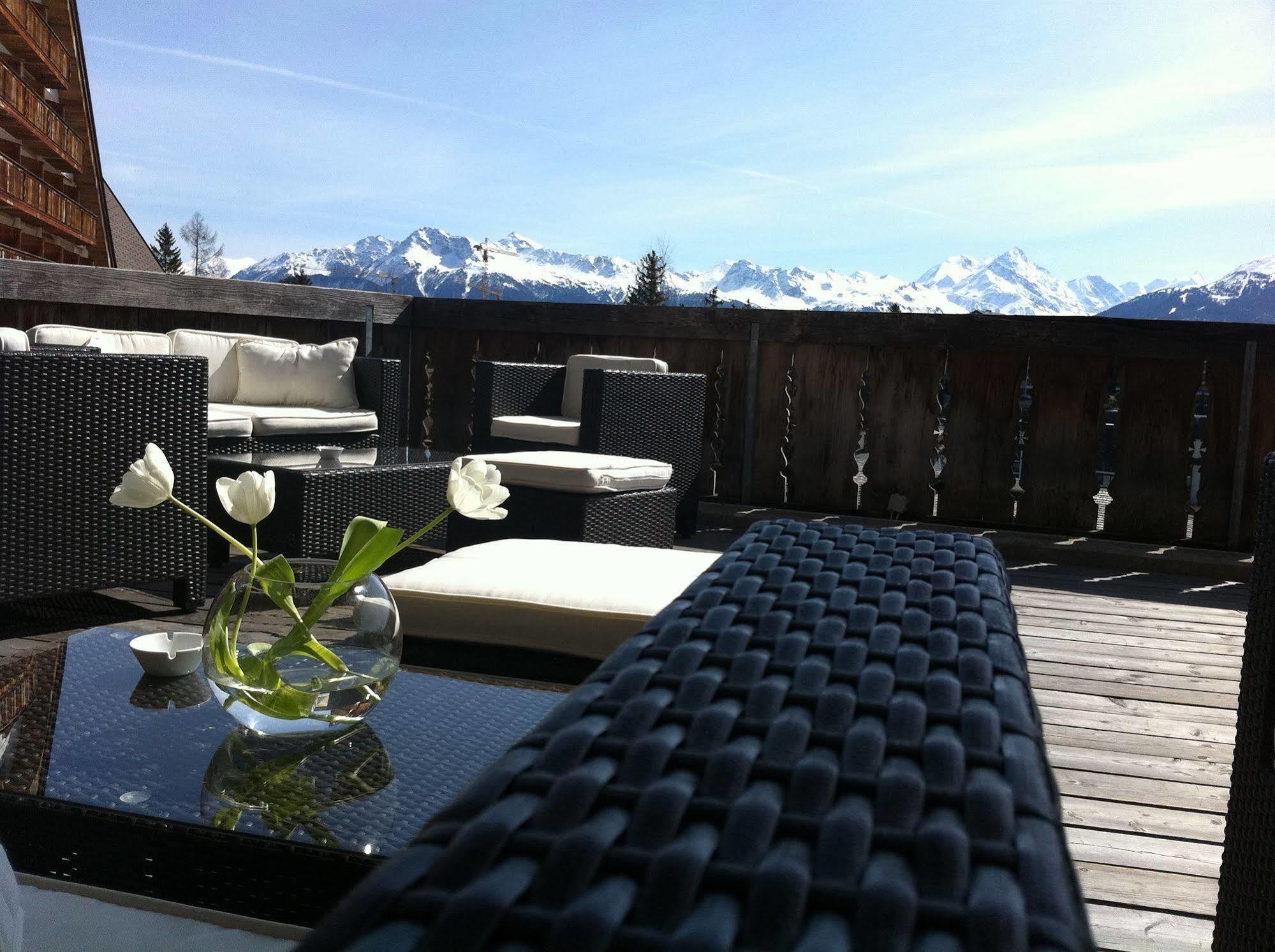 Hostellerie Du Pas De L'Ours "Relais Et Chateaux" Crans-Montana Exterior photo