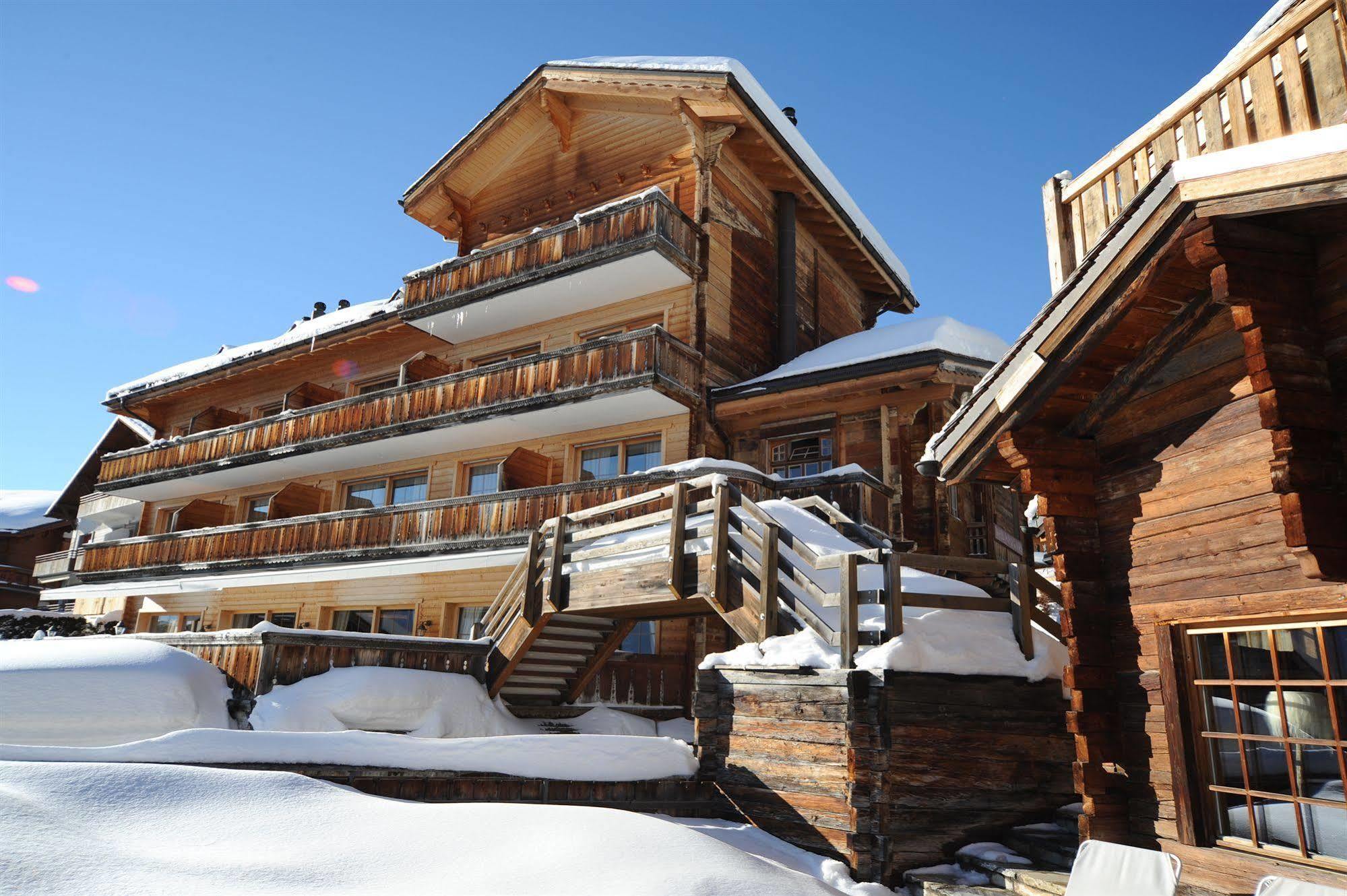 Hostellerie Du Pas De L'Ours "Relais Et Chateaux" Crans-Montana Exterior photo